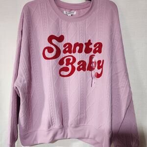 Santa baby Grayson/Threads ugly sweater women's XL